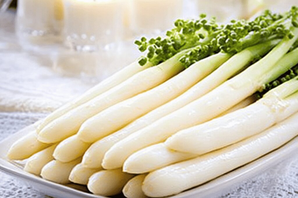 Salade d'asperges blanches