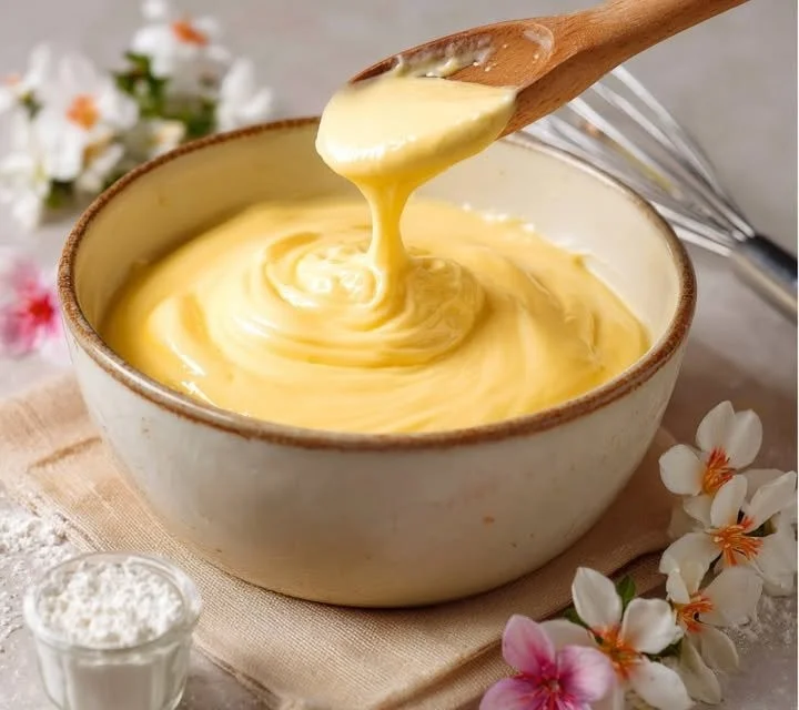 Delicious homemade Crème Diplomatique Italienne pour desserts raffinés