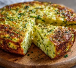 Gâteau Invisible aux courgettes et parmesan, un plat léger et savoureux