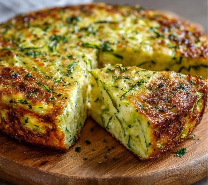 Gâteau Invisible aux courgettes et parmesan, un plat léger et savoureux