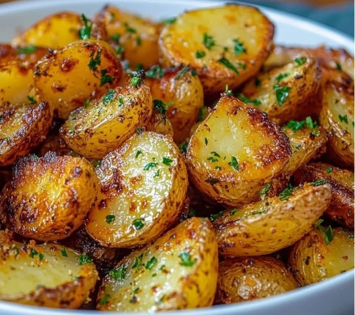 Pommes de terre croustillantes préparées à la friteuse à air