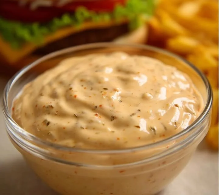 Recette de sauce Big Mac maison pour burgers savoureux